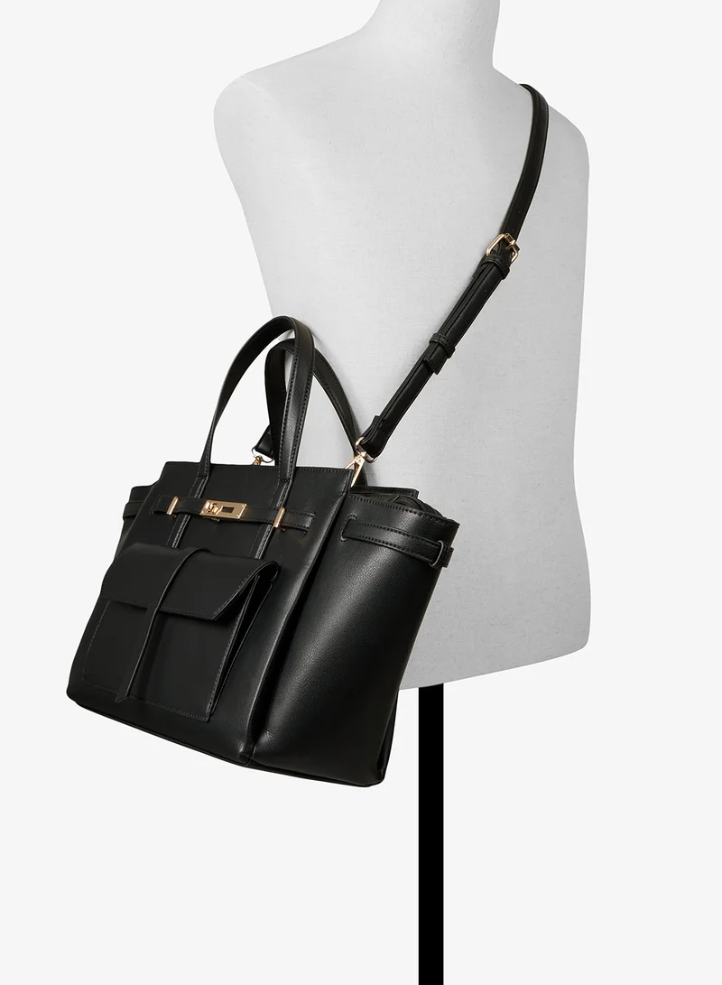 Call it Spring BLACK Addelle Satchel Bag for Women | Best Price UAE